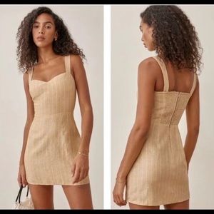 Reformation Miso Linen Dress, NWT